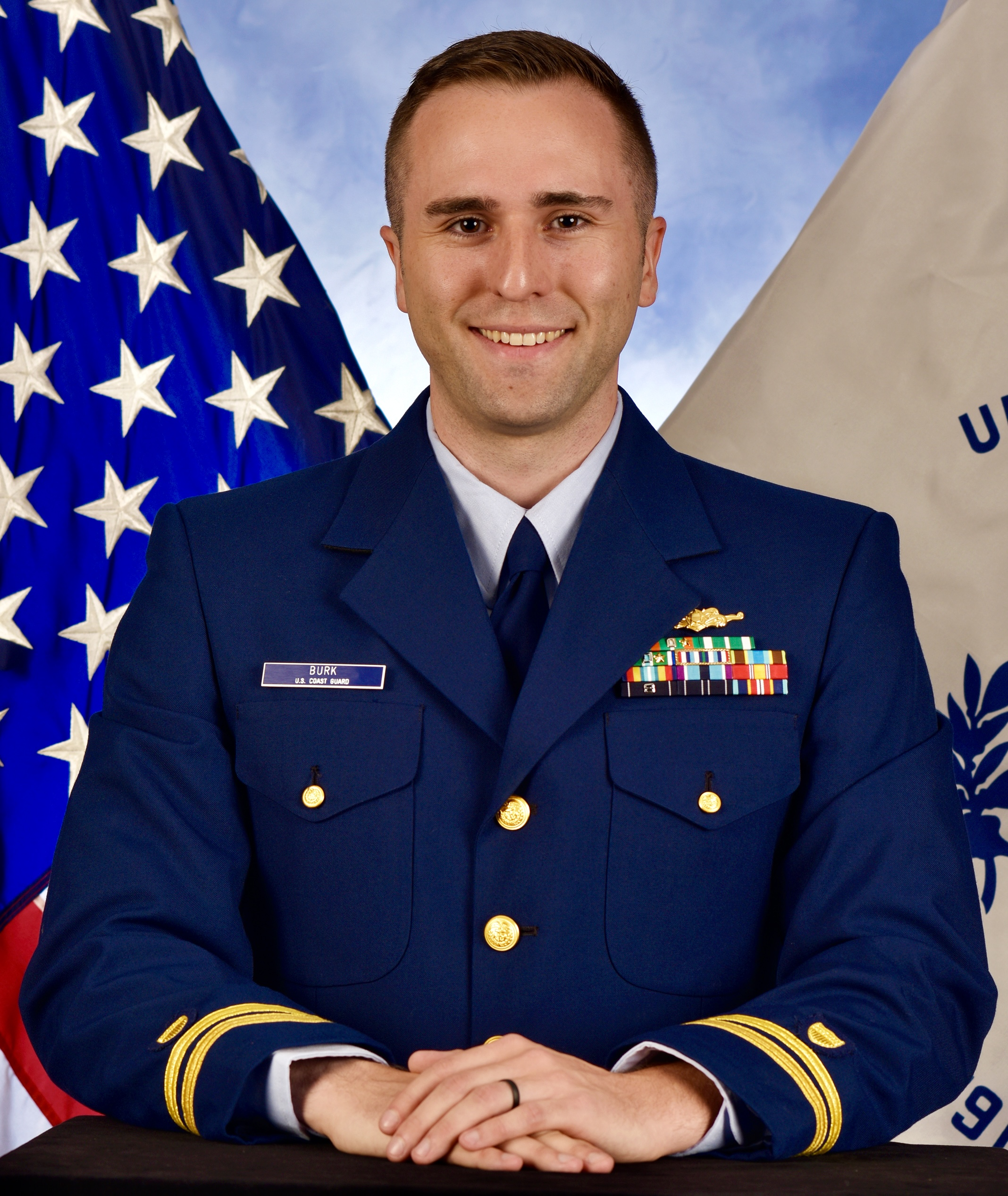 Coast Guard Cutter Hollyhock Executive Officer Photo